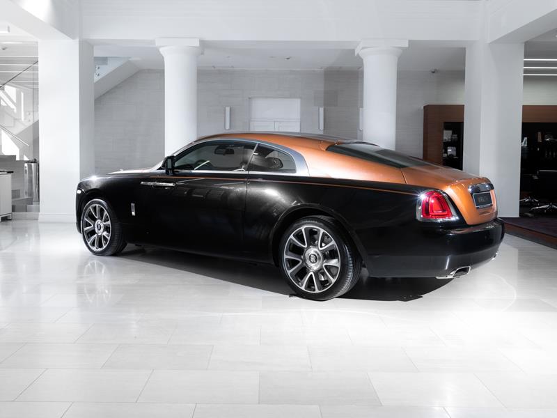 Rolls-Royce Wraith  <br>Black Diamond / Tuscan Sun 