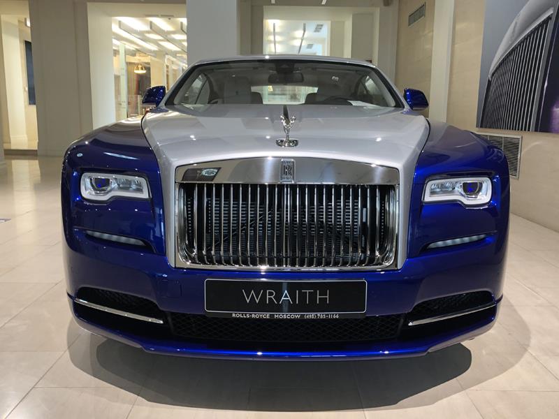 Rolls-Royce Wraith  <br>Salamanca Blue / Silver 