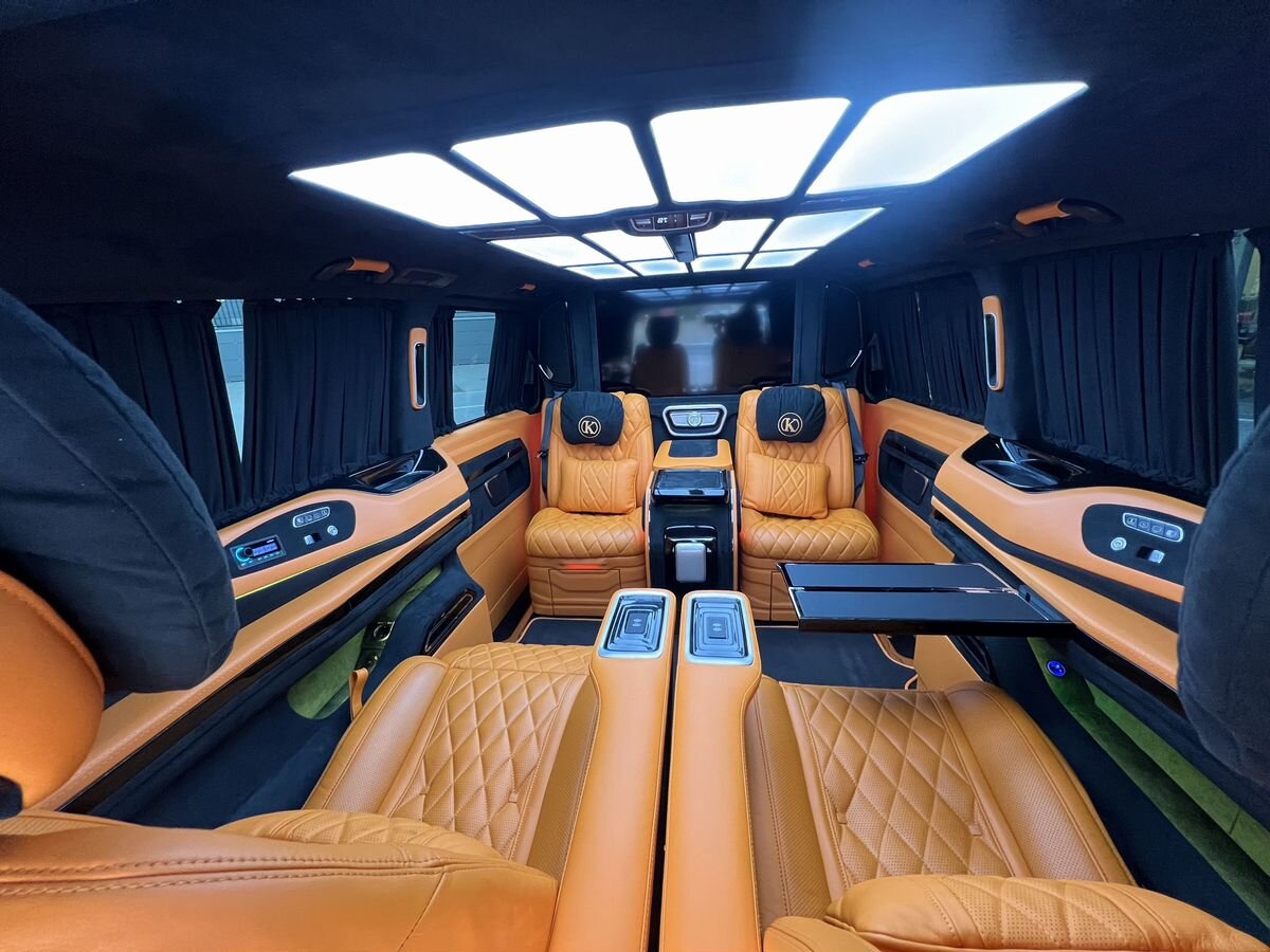 Rolls-Royce V-Класс, III (W447) Рестайлинг 2022 год <br>Черный