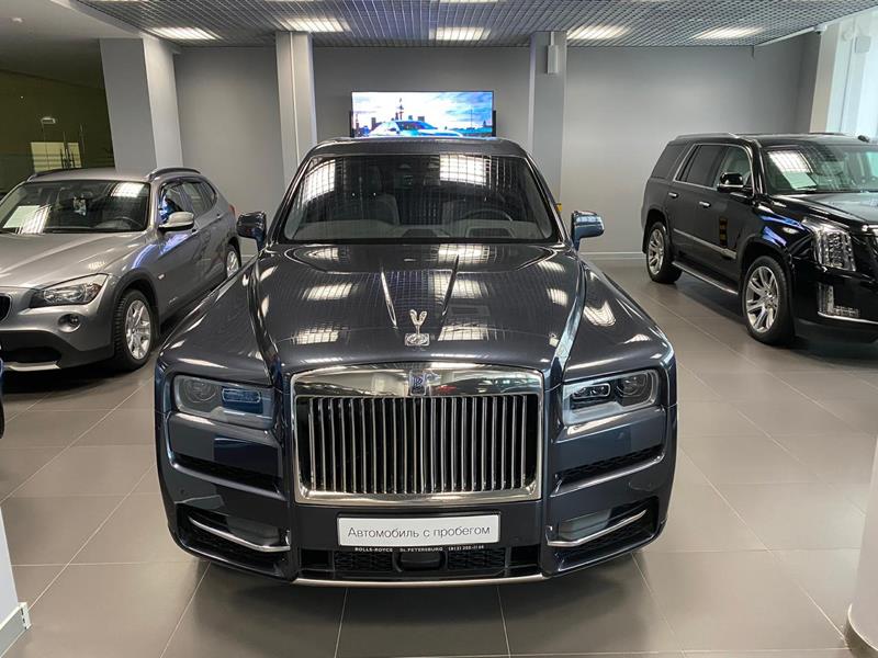 Rolls-Royce Cullinan 2019 год <br>Darkest Tungsten 