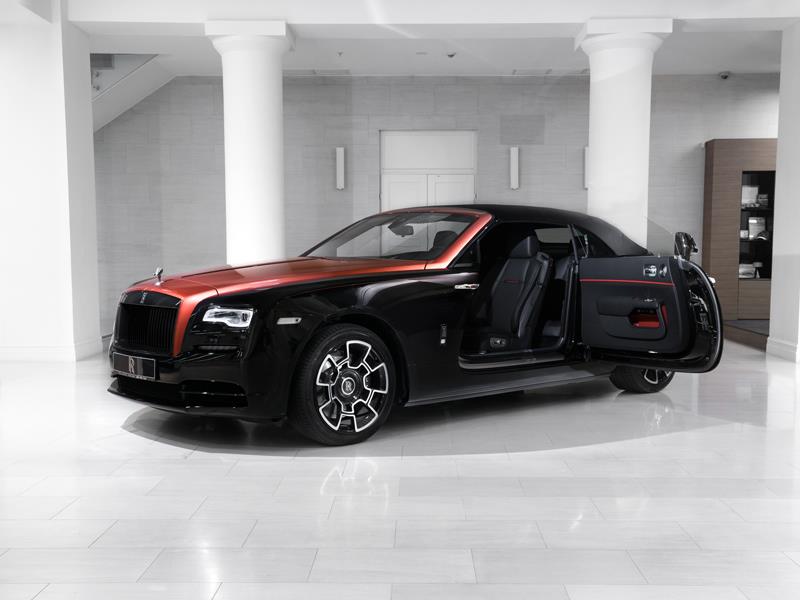 Rolls-Royce Dawn Black Badge Adamas Collection  <br>Black / Aphrodite Red 