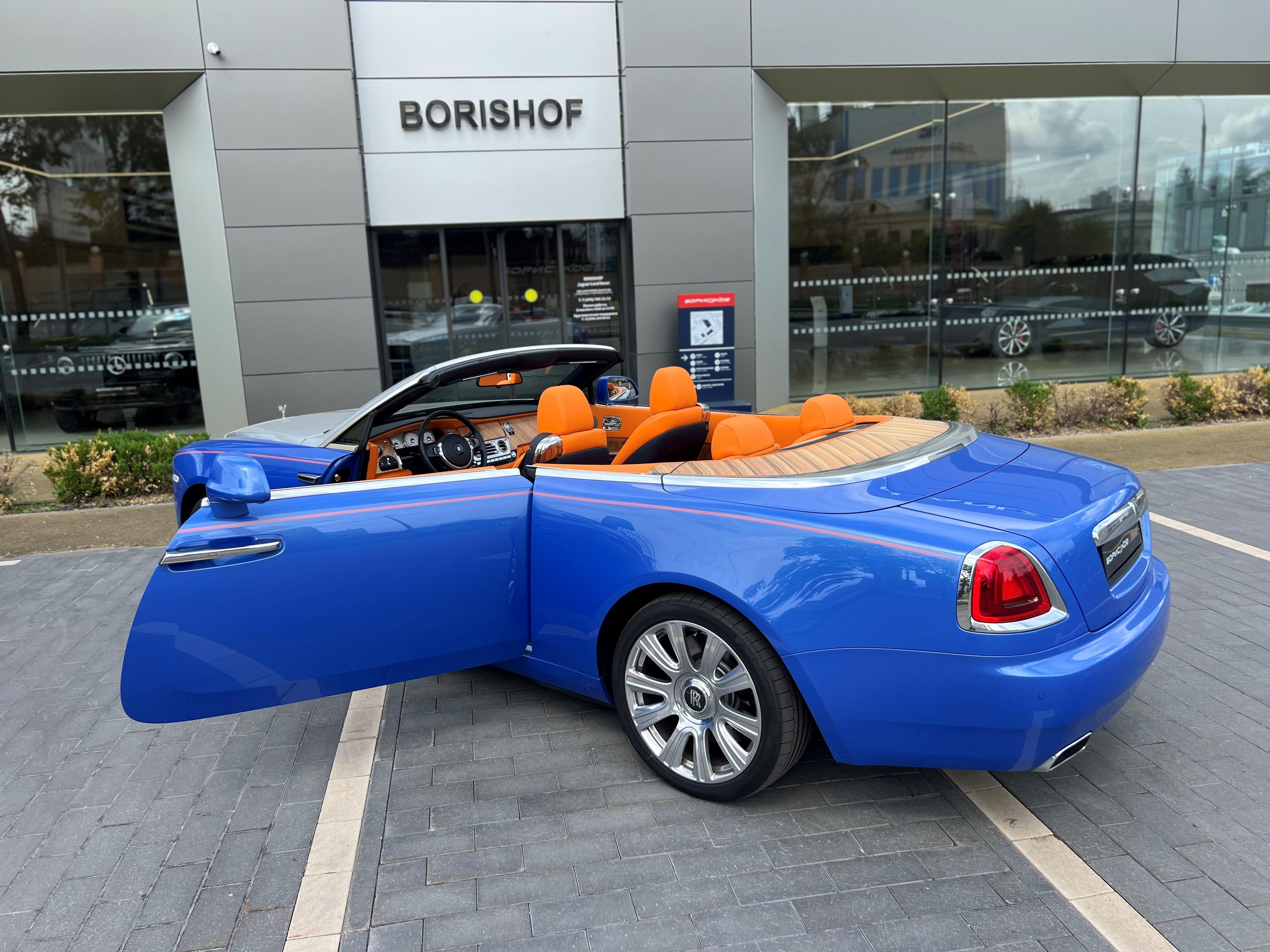 Rolls-Royce Dawn 2017 год <br>Arabian Blue / Silver