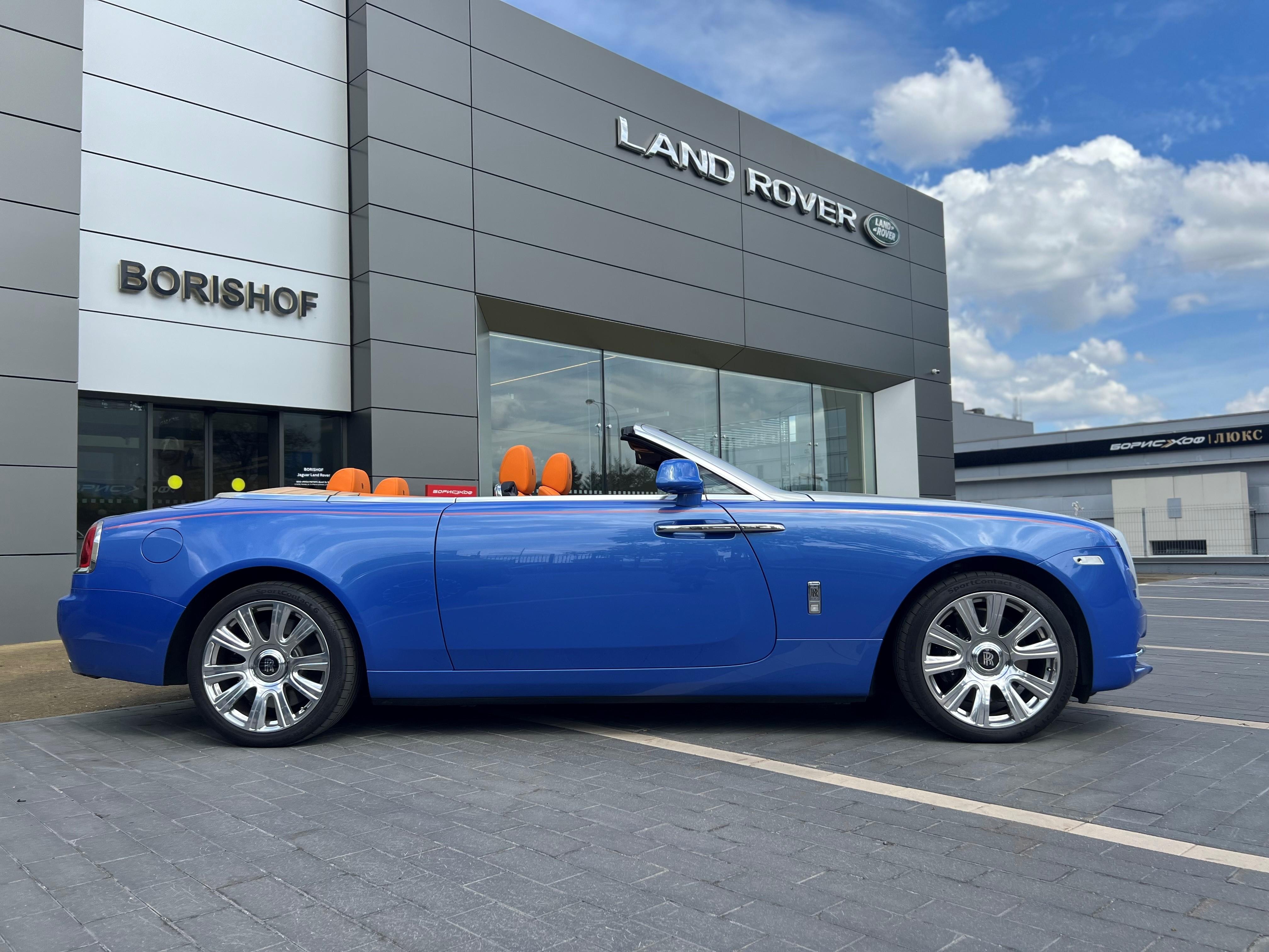 Rolls-Royce Dawn 2017 год <br>Arabian Blue / Silver