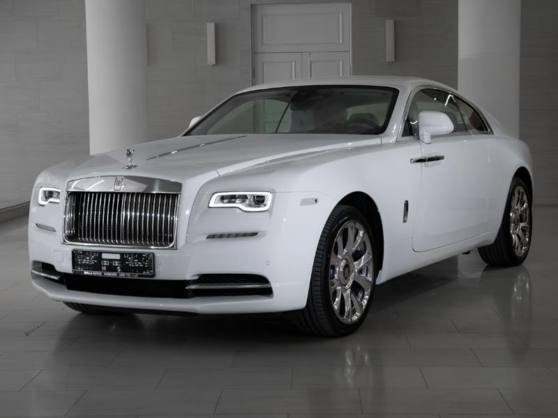 Rolls-Royce Wraith  <br>Crystal over Arctic White 