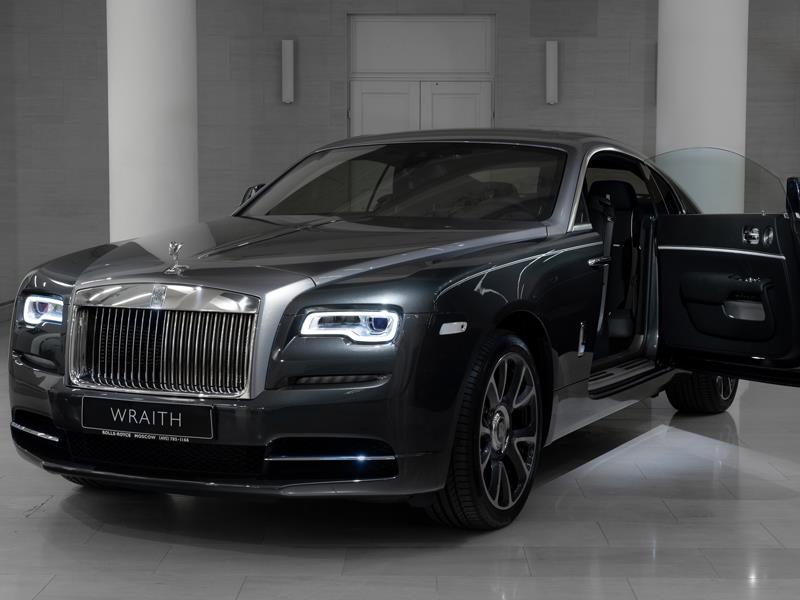 Rolls-Royce Wraith  <br>Darkest Tungsten / Jubilee Silver 