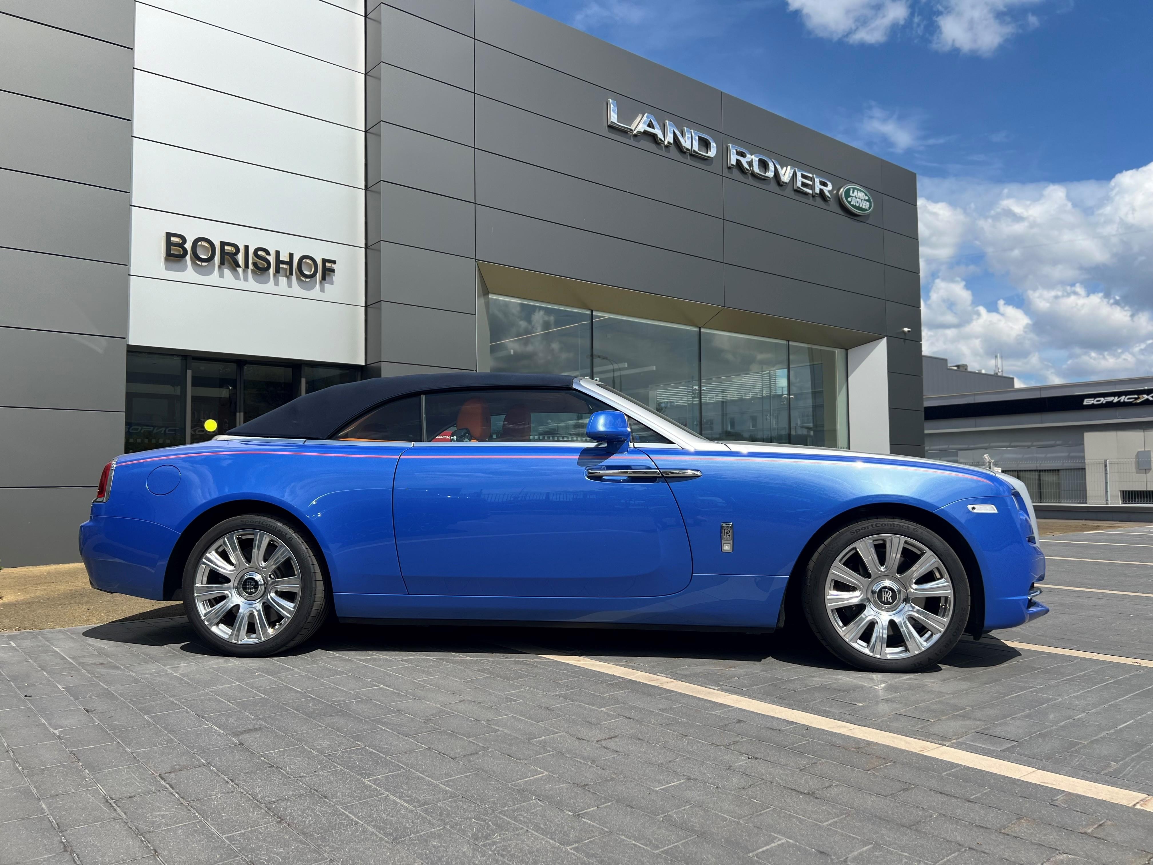 Rolls-Royce Dawn 2017 год <br>Arabian Blue / Silver