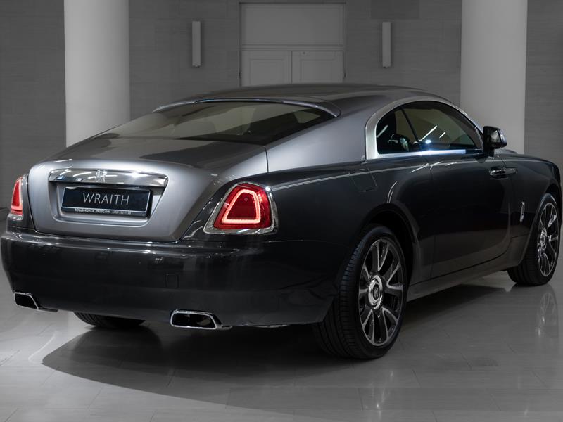 Rolls-Royce Wraith 2018 год <br>Darkest Tungsten / Jubilee Silver 
