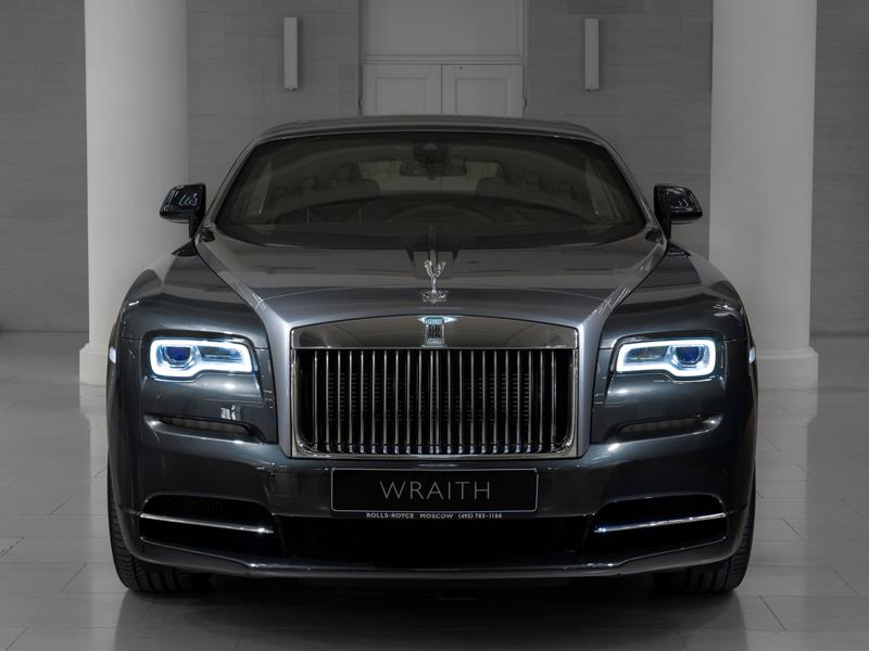 Rolls-Royce Wraith  <br>Darkest Tungsten / Jubilee Silver 