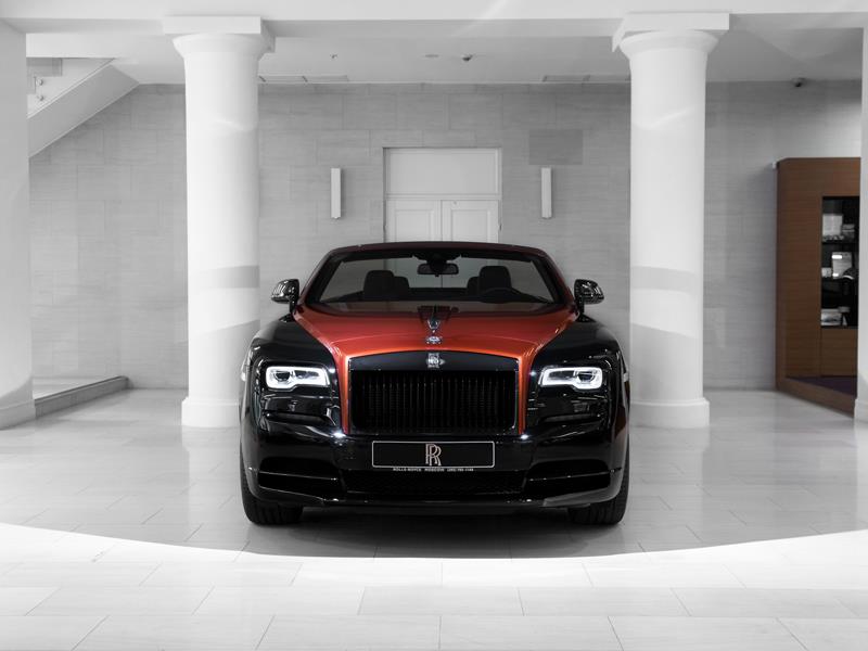 Rolls-Royce Dawn Black Badge Adamas Collection  <br>Black / Aphrodite Red 