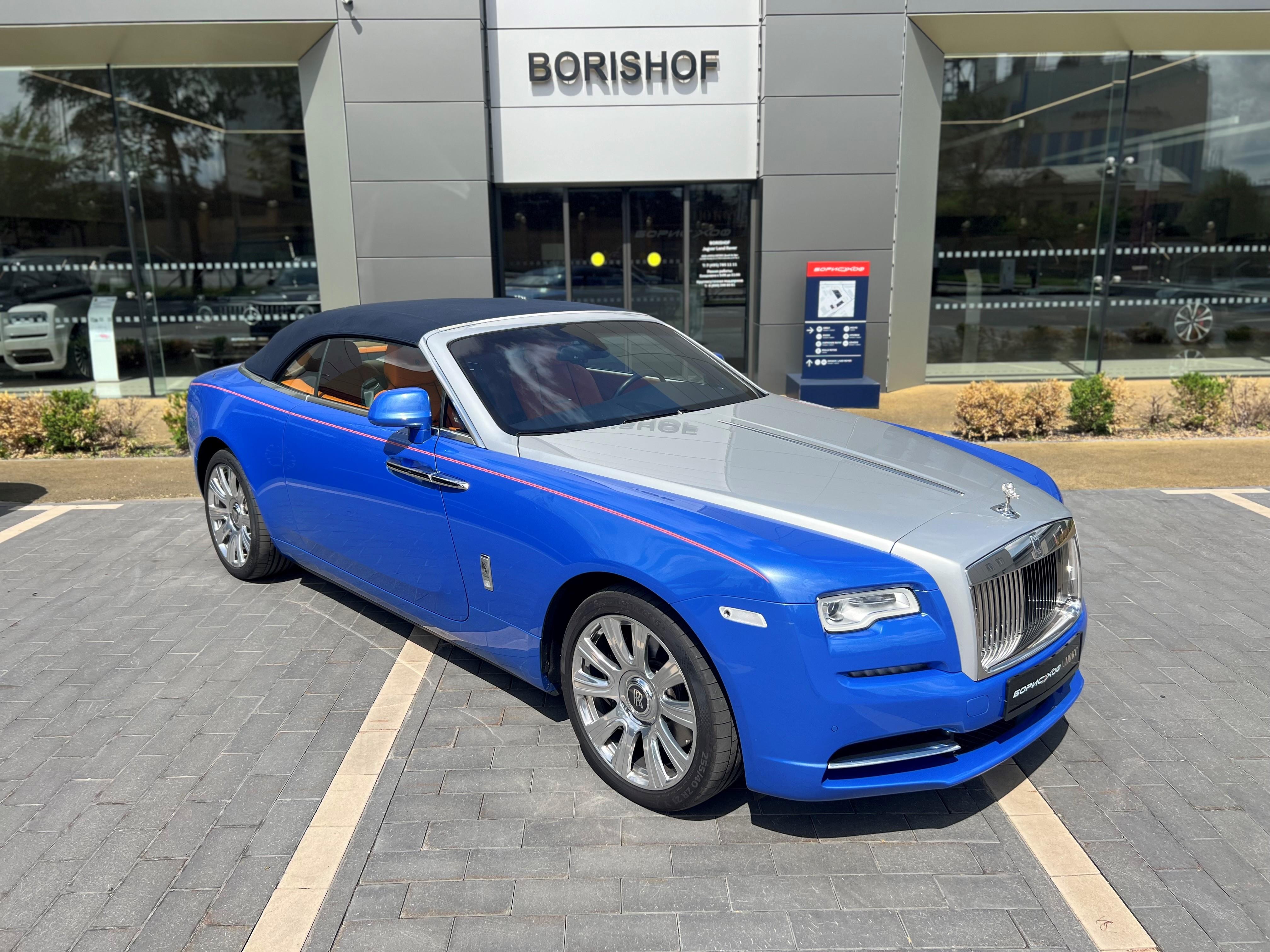 Rolls-Royce Dawn 2017 год <br>Arabian Blue / Silver