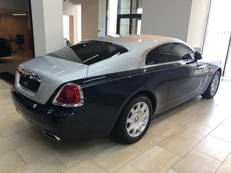 Rolls-Royce Wraith 2014 год <br>Midnight Sapphire / Silver 