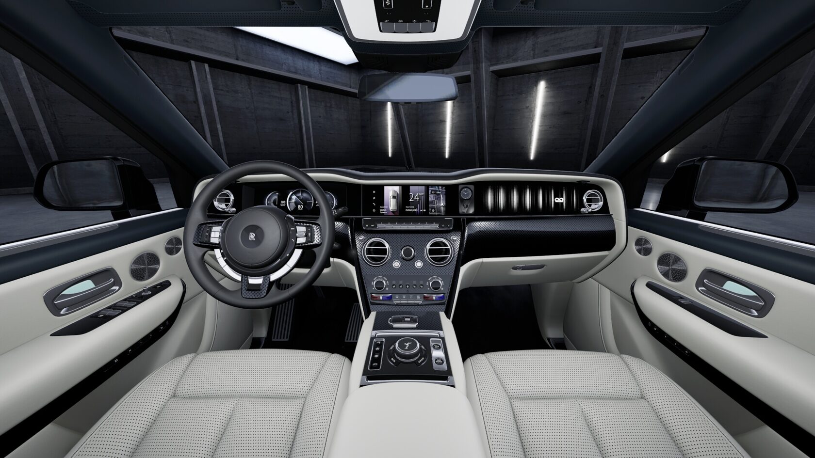 Rolls-Royce Cullinan Black Badge II  <br>Черный 