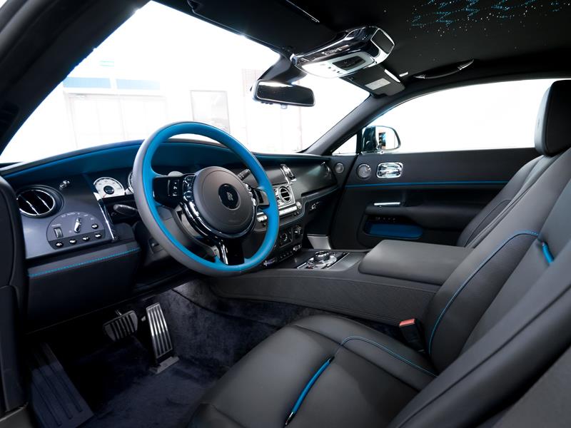 Rolls-Royce Wraith Black Badge Adamas Collection  <br>Black / Morpheus Blue 