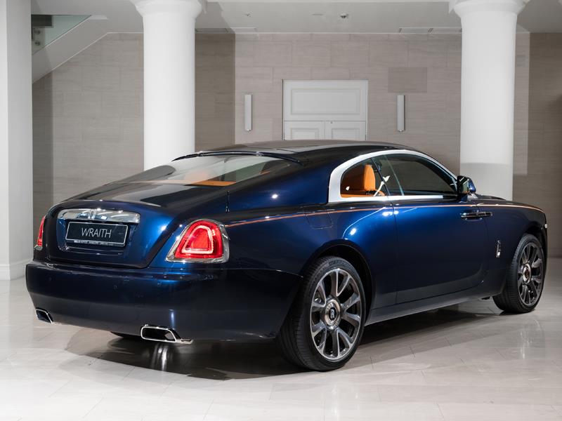 Rolls Royce Wraith РіРѕР»СѓР±РѕР№