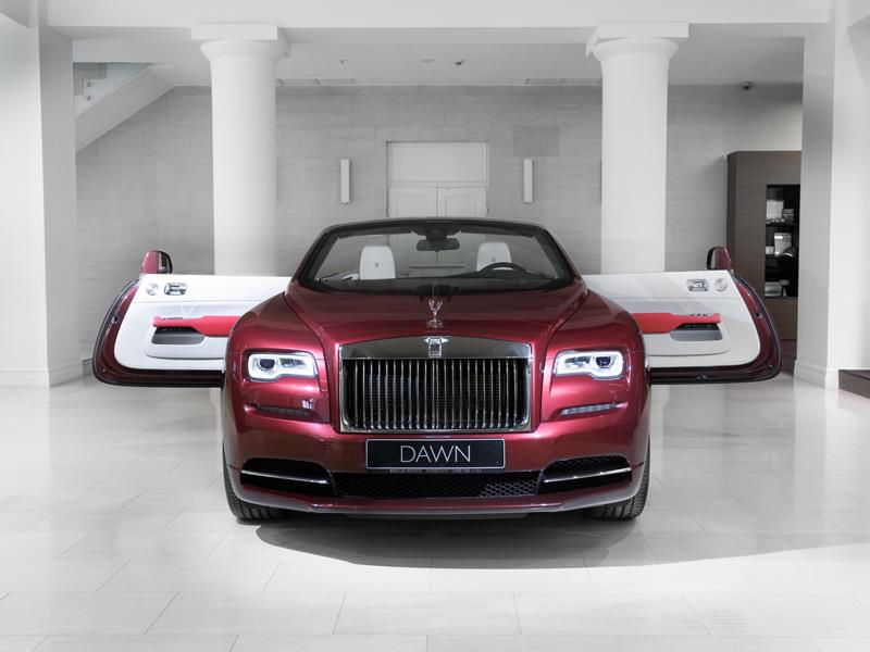 Rolls-Royce DAWN  <br>Red Velvet Sparkle 