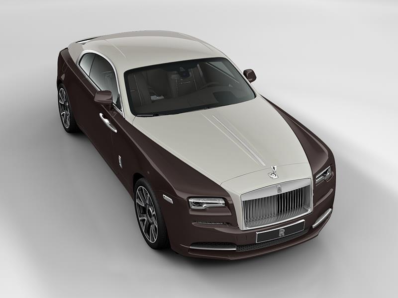 Rolls-Royce Wraith  <br>Smokey Quartz / White Sands 