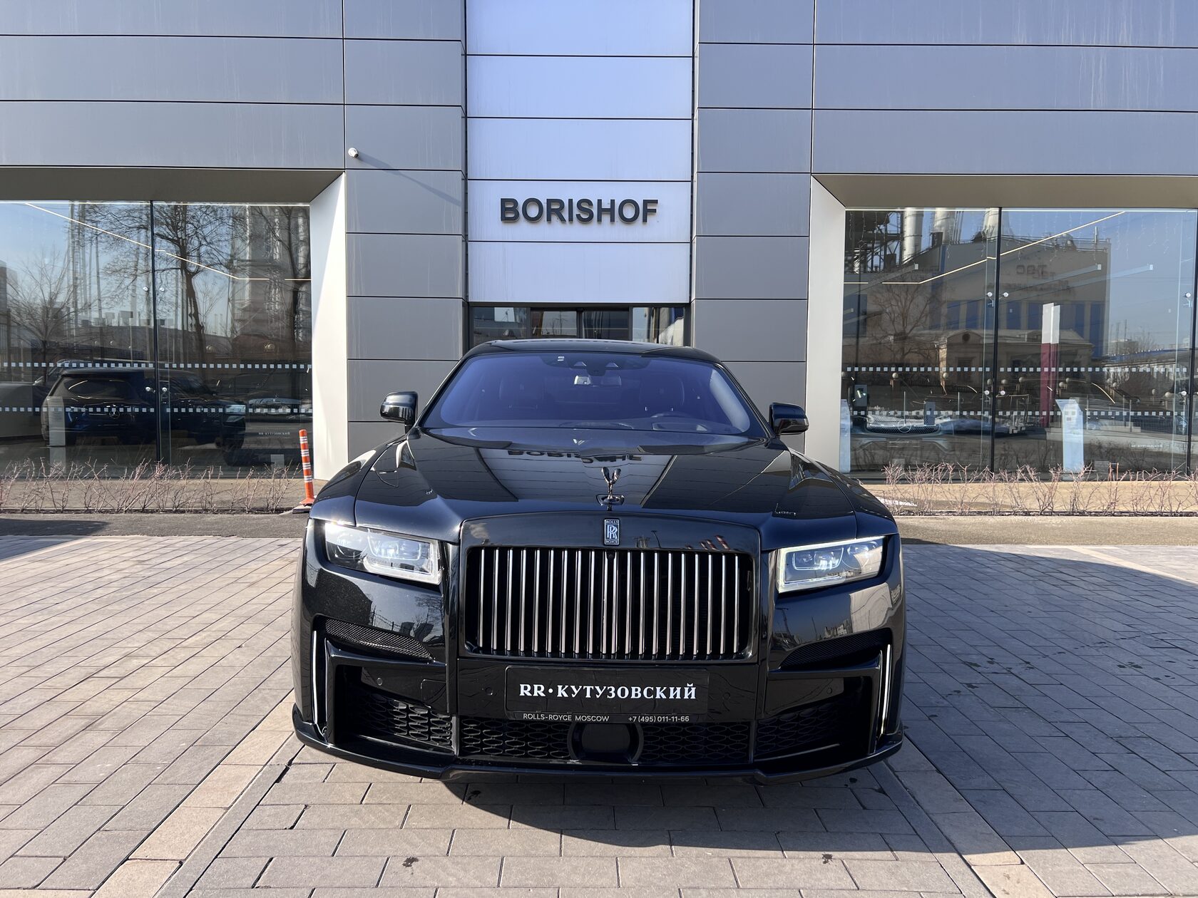 Rolls-Royce Ghost Black Badge by NOVITEC 2021 год <br>Черный Металлик Diamond Black 