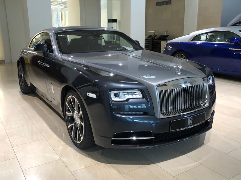 Rolls-Royce Wraith  <br>Darkest Tungsten / Jubilee Silver 