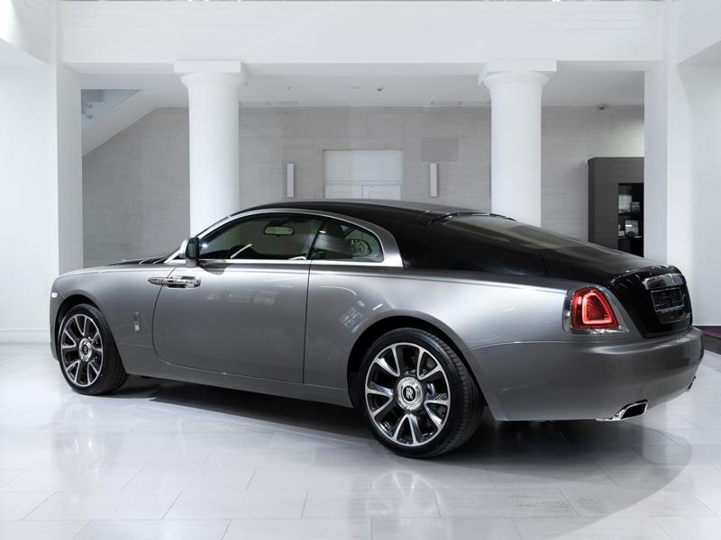 Rolls-Royce Wraith  <br>Jubilee Silver / Black Diamond 