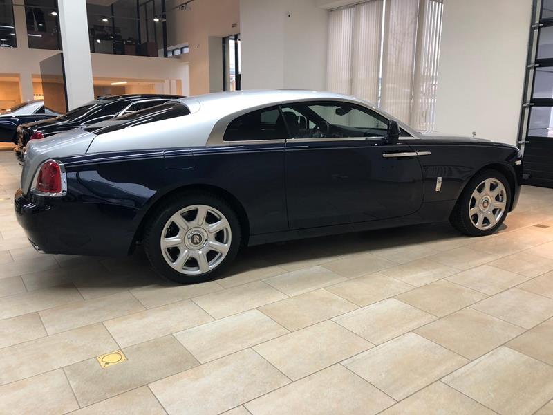 Rolls-Royce Wraith 2015 год <br>Midnight Sapphire / Silver 