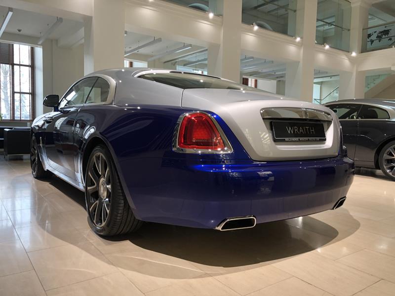 Rolls-Royce Wraith  <br>Salamanca Blue / Silver 