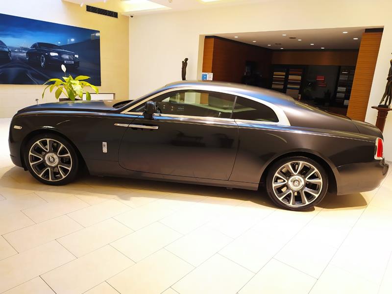 Rolls-Royce Wraith 2019 год <br>Anthracite / Jubilee Silver 