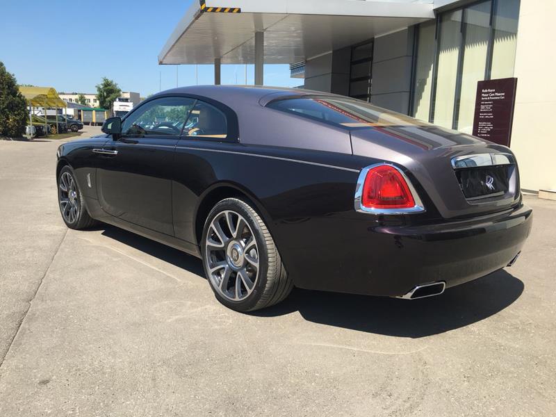 Rolls-Royce Wraith 2017 год <br>Black Kirsch / Anthracite 