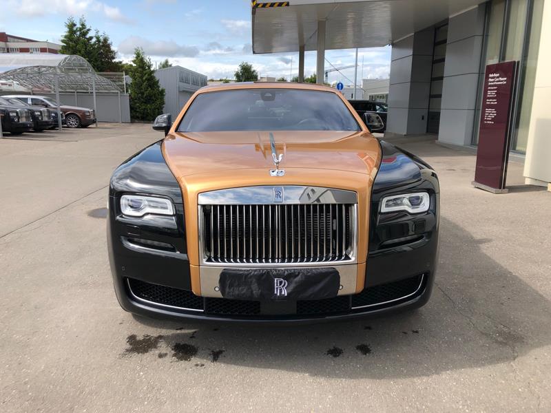 Rolls-Royce Ghost 2016 год <br>Diamond Black / Arizona Sun 