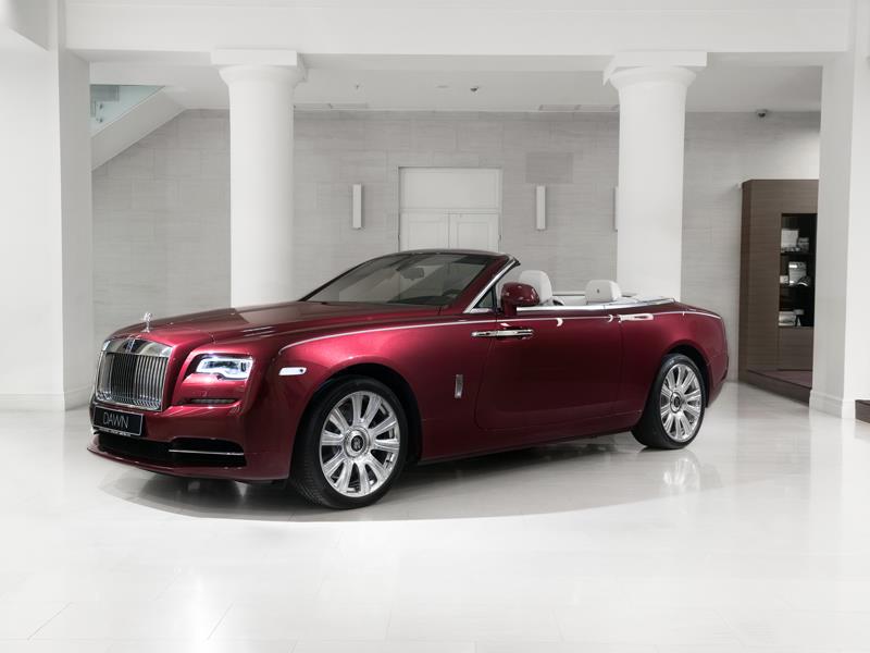 Rolls Royce Dawn салон