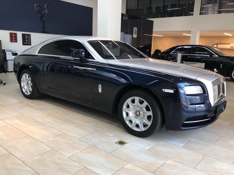 Rolls-Royce Wraith 2014 год <br>Midnight Sapphire / Silver 
