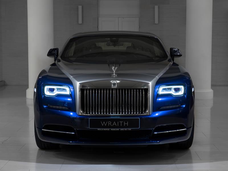 Rolls-Royce Wraith  <br>Midnight Sapphire / Jubilee Silver 