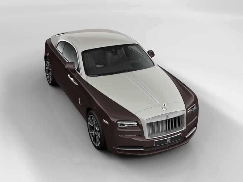 Rolls-Royce Wraith  <br>Smokey Quartz / White Sands 