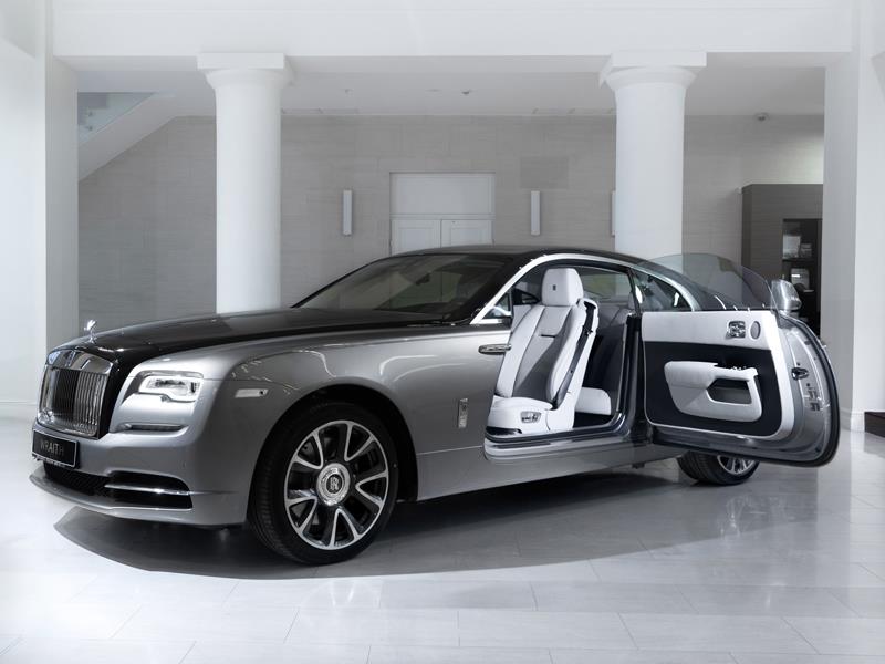 Rolls-Royce Wraith  <br>Jubilee Silver / Black Diamond 