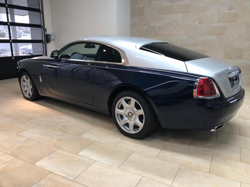 Rolls-Royce Wraith 2015 год <br>Midnight Sapphire / Silver 