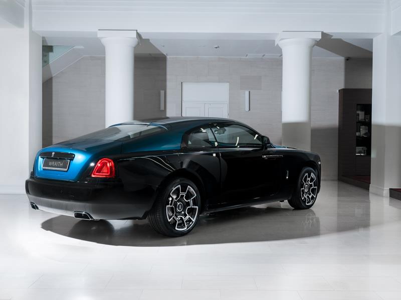 Rolls-Royce Wraith Black Badge Adamas Collection  <br>Black / Morpheus Blue 