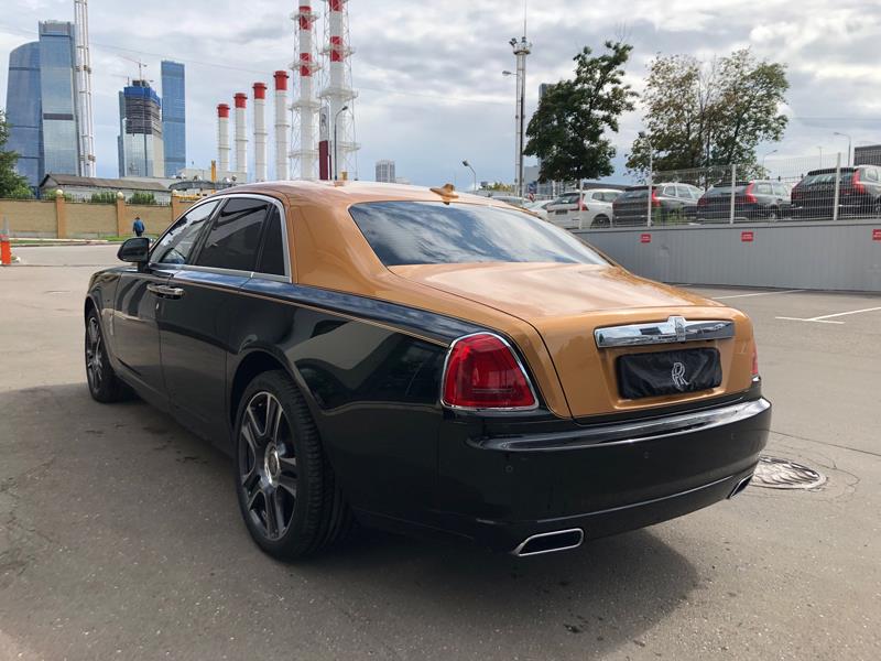 Rolls-Royce Ghost 2016 год <br>Diamond Black / Arizona Sun 