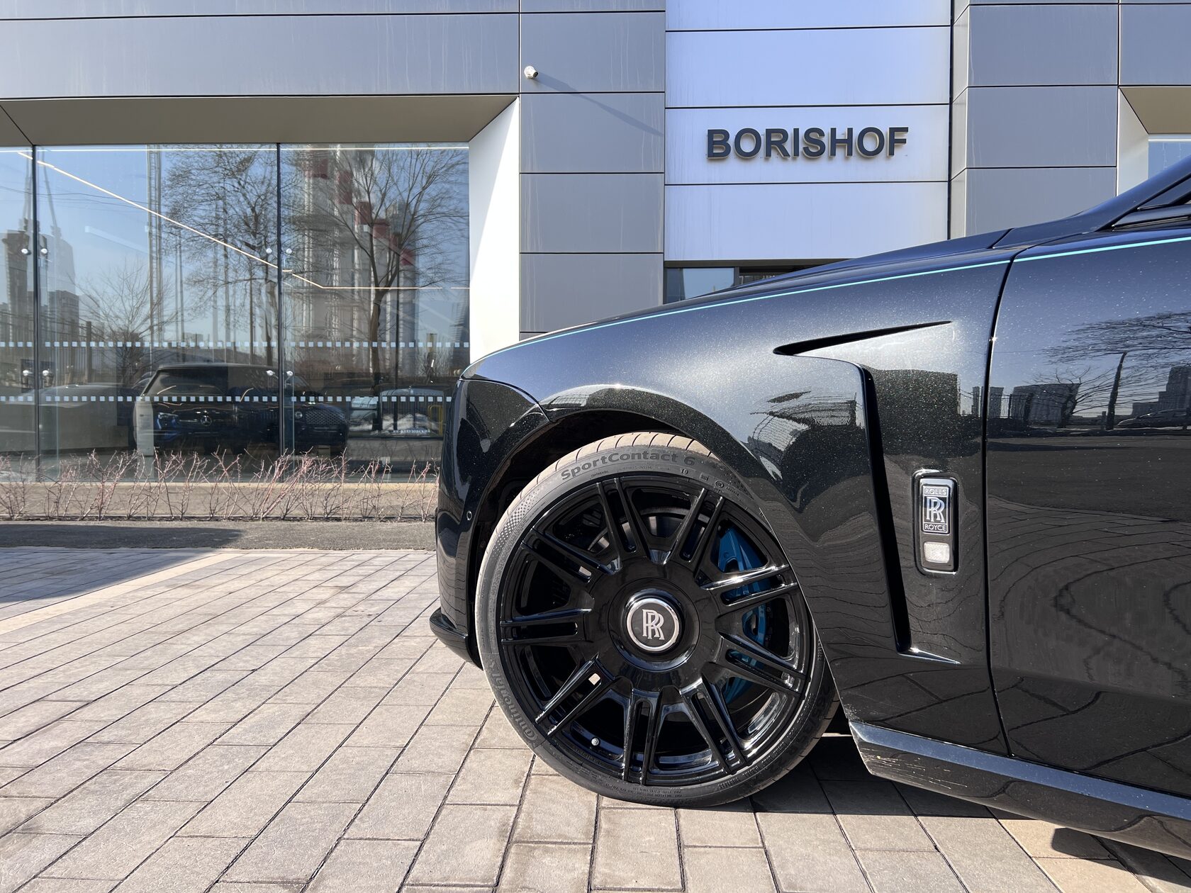 Rolls-Royce Ghost Black Badge by NOVITEC 2021 год <br>Черный Металлик Diamond Black 