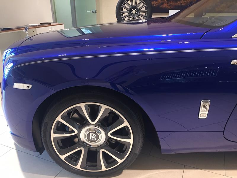 Rolls-Royce Wraith  <br>Salamanca Blue 