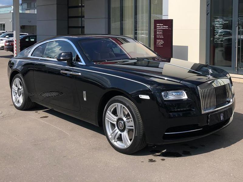 Rolls-Royce Wraith 2014  Diamond Black      Tan  Dark Spice    -           Rolls-Royce Motor Cars Moscow