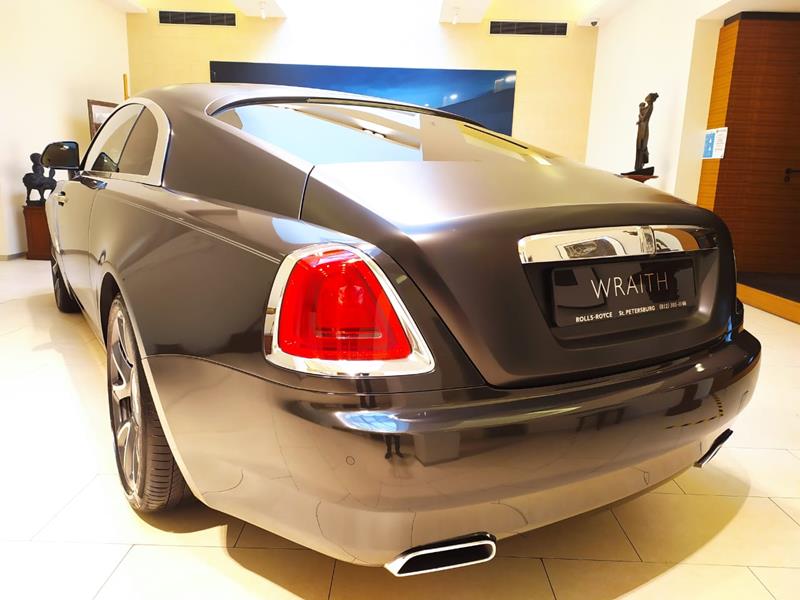 Rolls-Royce Wraith 2019 год <br>Anthracite / Jubilee Silver 