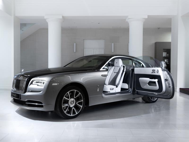 Rolls-Royce Wraith  <br>Jubilee Silver / Black Diamond 