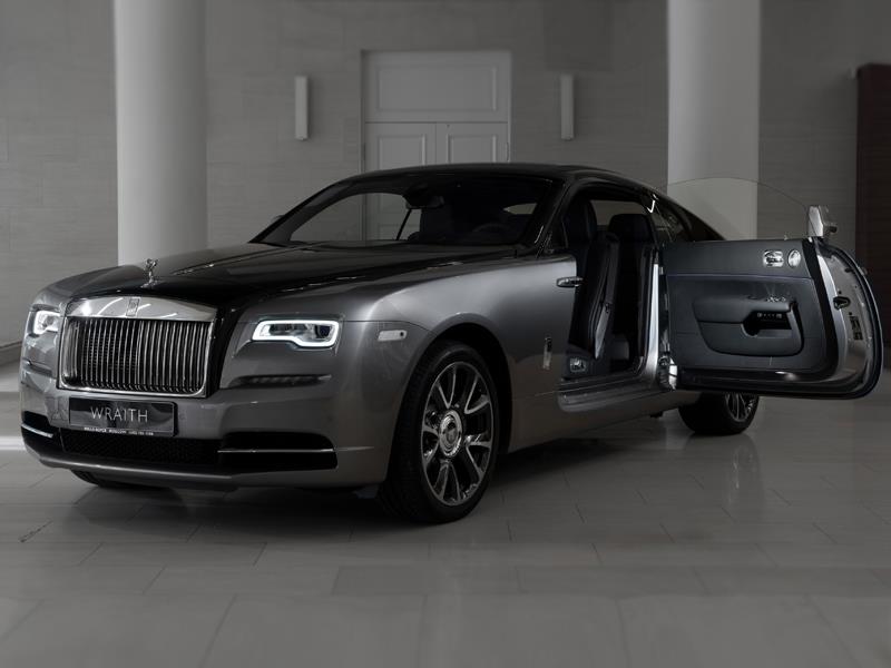 Rolls-Royce Wraith  <br>Jubilee Silver / Black Diamond 