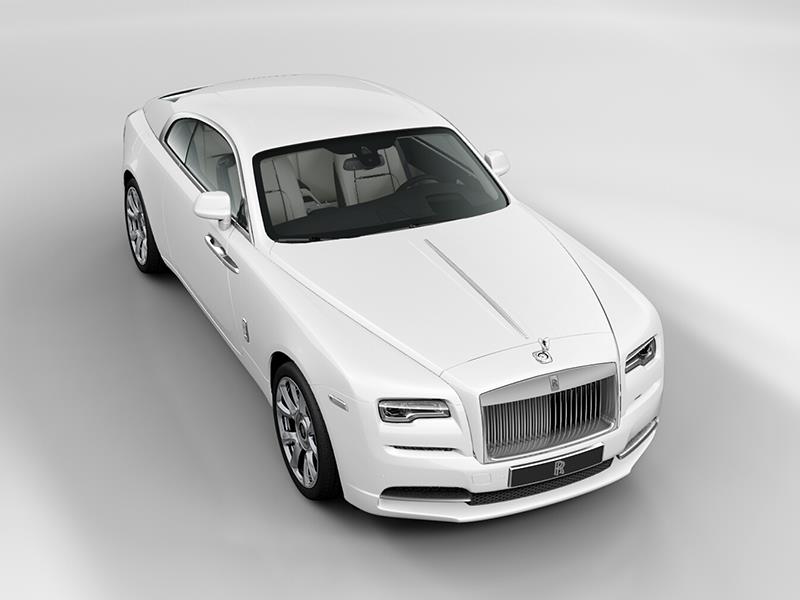 Rolls-Royce Wraith  <br>Arctic White 