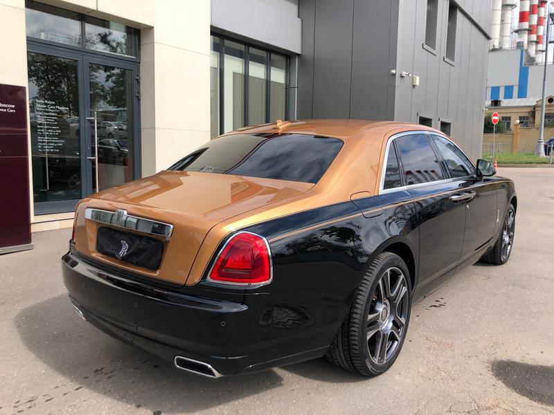 Rolls-Royce Ghost 2016 год <br>Diamond Black / Arizona Sun 