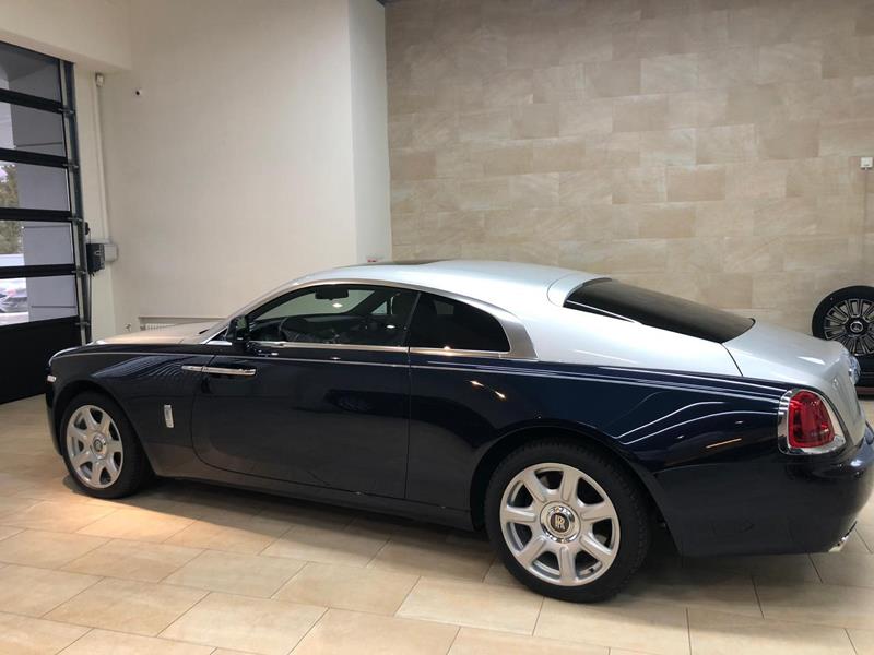 Rolls-Royce Wraith 2015 год <br>Midnight Sapphire / Silver 