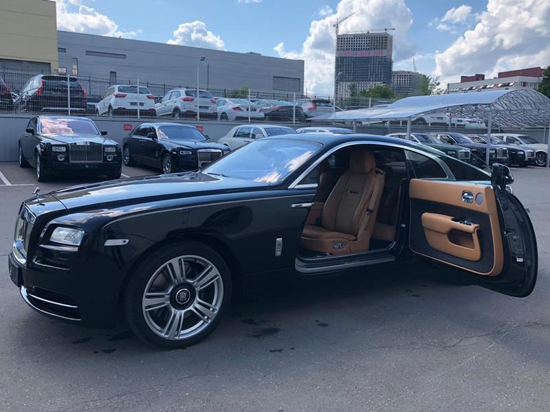 Rolls-Royce Wraith 2014 год <br>Diamond Black 